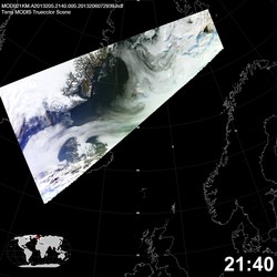 Level 1B Image at: 2140 UTC