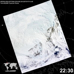 Level 1B Image at: 2230 UTC