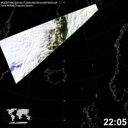 Level 1B Image at: 2205 UTC