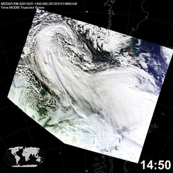 Level 1B Image at: 1450 UTC