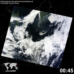 Level 1B Image at: 0045 UTC