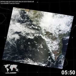 Level 1B Image at: 0550 UTC