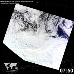 Level 1B Image at: 0750 UTC