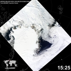 Level 1B Image at: 1525 UTC