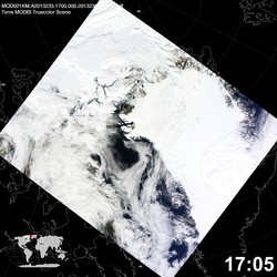 Level 1B Image at: 1705 UTC