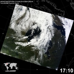 Level 1B Image at: 1710 UTC