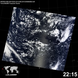 Level 1B Image at: 2215 UTC