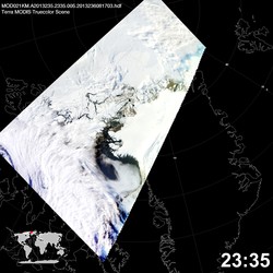 Level 1B Image at: 2335 UTC