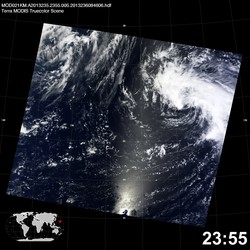 Level 1B Image at: 2355 UTC