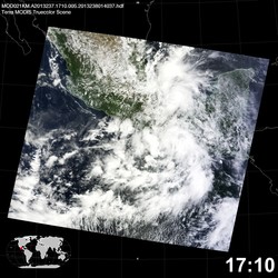 Level 1B Image at: 1710 UTC