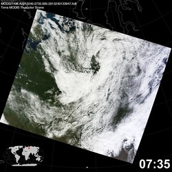 Level 1B Image at: 0735 UTC