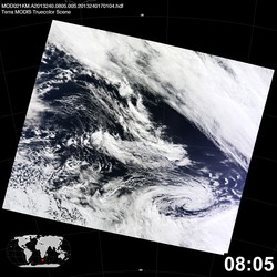 Level 1B Image at: 0805 UTC