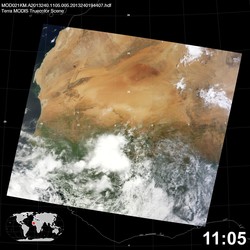 Level 1B Image at: 1105 UTC