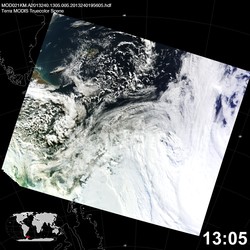 Level 1B Image at: 1305 UTC