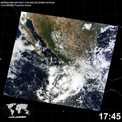 Level 1B Image at: 1745 UTC