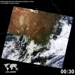 Level 1B Image at: 0030 UTC