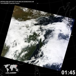 Level 1B Image at: 0145 UTC