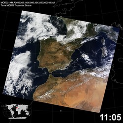 Level 1B Image at: 1105 UTC