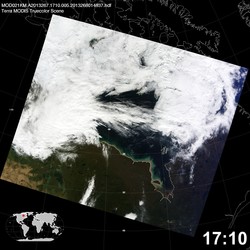 Level 1B Image at: 1710 UTC