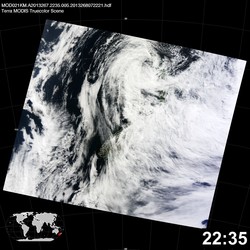 Level 1B Image at: 2235 UTC