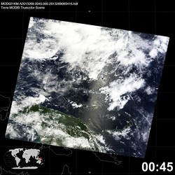 Level 1B Image at: 0045 UTC