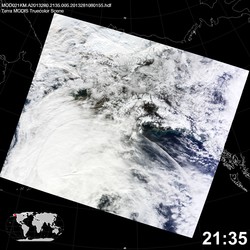 Level 1B Image at: 2135 UTC