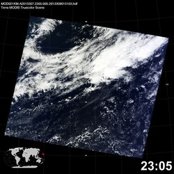 Level 1B Image at: 2305 UTC