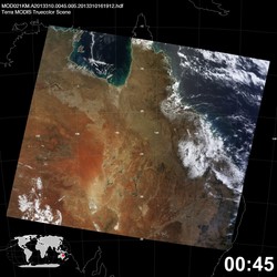 Level 1B Image at: 0045 UTC