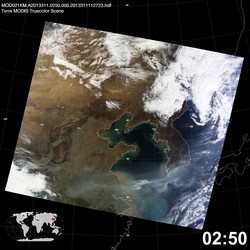 Level 1B Image at: 0250 UTC