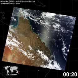 Level 1B Image at: 0020 UTC