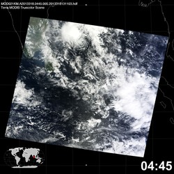 Level 1B Image at: 0445 UTC