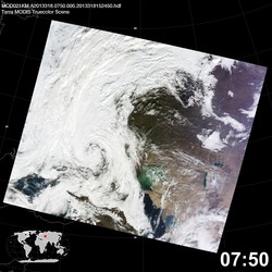 Level 1B Image at: 0750 UTC