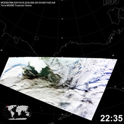 Level 1B Image at: 2235 UTC