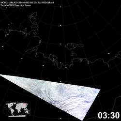 Level 1B Image at: 0330 UTC