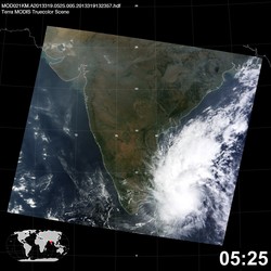 Level 1B Image at: 0525 UTC