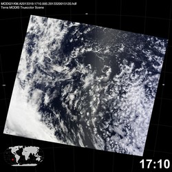 Level 1B Image at: 1710 UTC