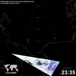 Level 1B Image at: 2335 UTC