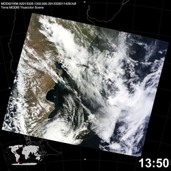 Level 1B Image at: 1350 UTC