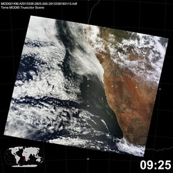 Level 1B Image at: 0925 UTC