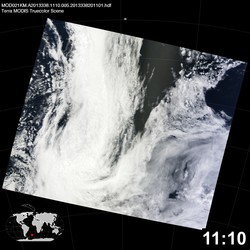 Level 1B Image at: 1110 UTC