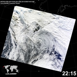 Level 1B Image at: 2215 UTC