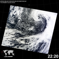 Level 1B Image at: 2220 UTC