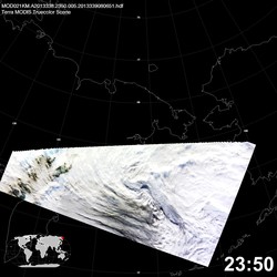 Level 1B Image at: 2350 UTC