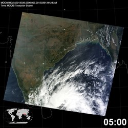 Level 1B Image at: 0500 UTC