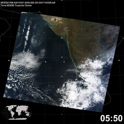 Level 1B Image at: 0550 UTC