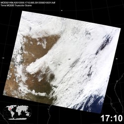 Level 1B Image at: 1710 UTC