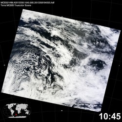 Level 1B Image at: 1045 UTC