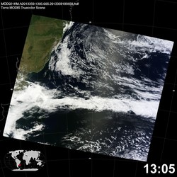 Level 1B Image at: 1305 UTC