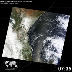 Level 1B Image at: 0735 UTC