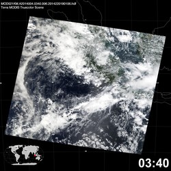 Level 1B Image at: 0340 UTC